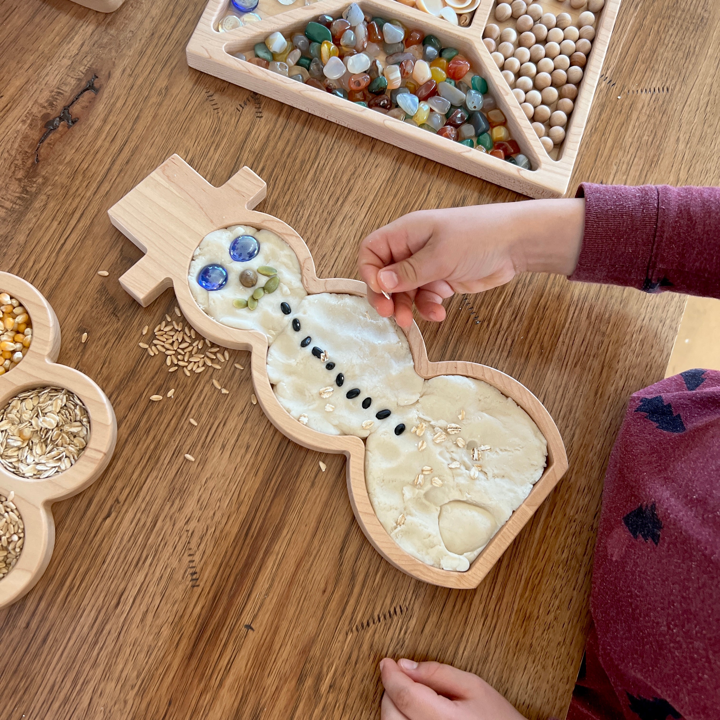 Snowman popular tray