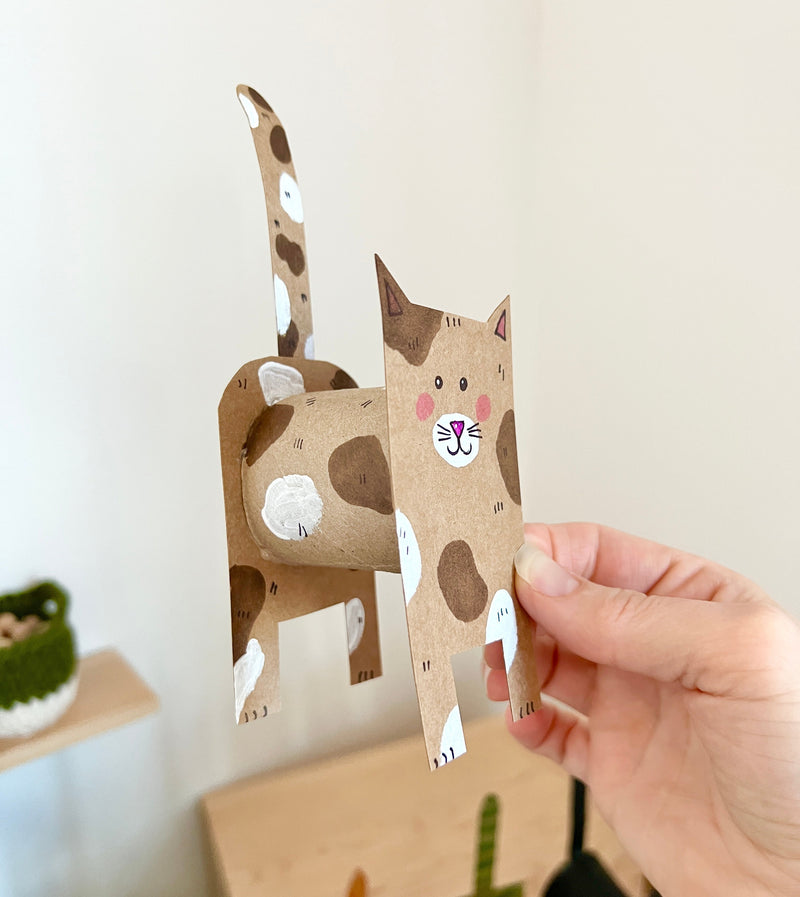 Cat Paper Craft