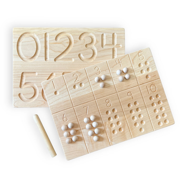 Wooden numbers 1 through 10, diy numbers 1 - 10, unfinished wooden numbers