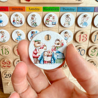 Advent Calendar Coins - Christmas Countdown