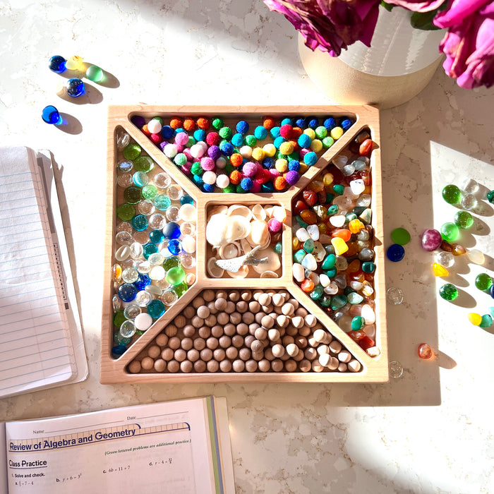 Square Loose Parts Tray