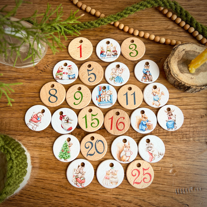 Advent Calendar Coins - Christmas Countdown