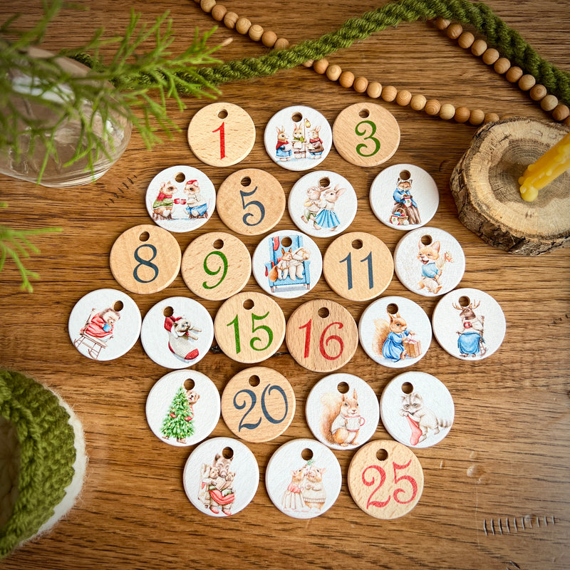 Advent Calendar Coins - Christmas Countdown