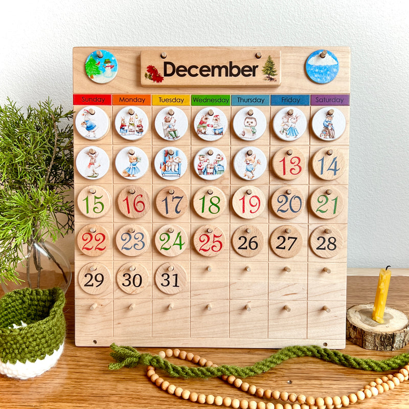 Advent Calendar Coins - Christmas Countdown