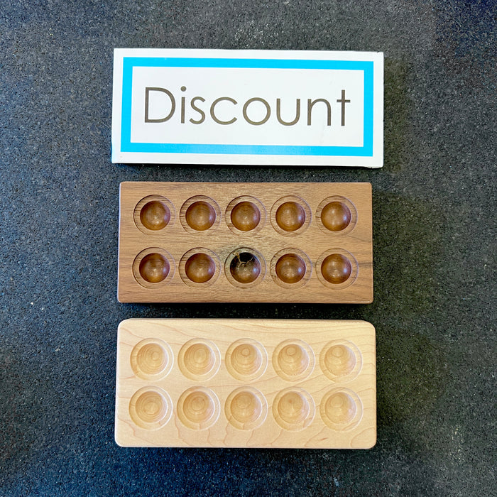 DISCOUNT Ten Frame - Coin Pockets