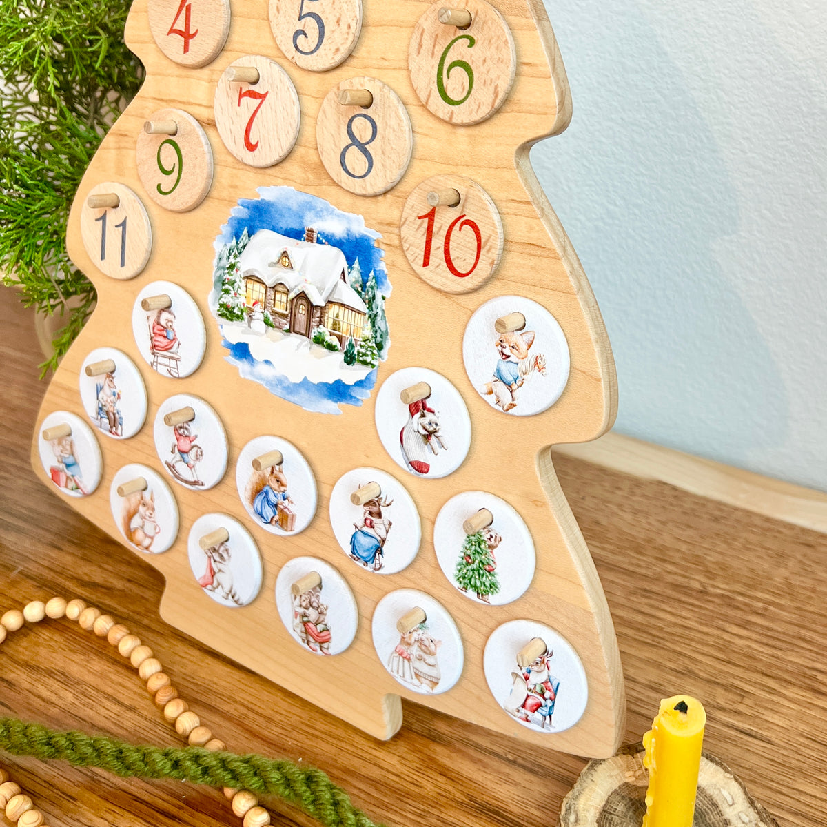 Advent Calendar Tree - Christmas Countdown