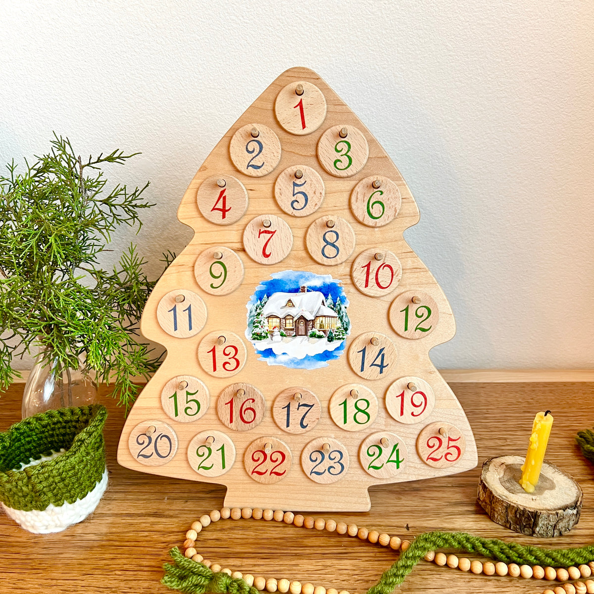 Advent Calendar Tree - Christmas Countdown