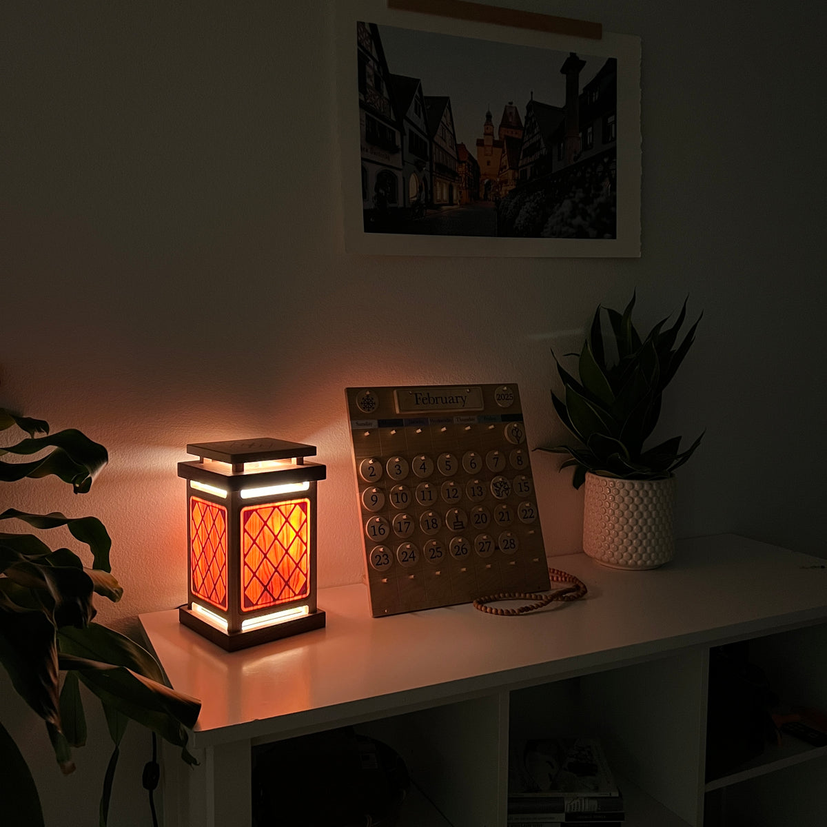 Diamond Lantern Lamp