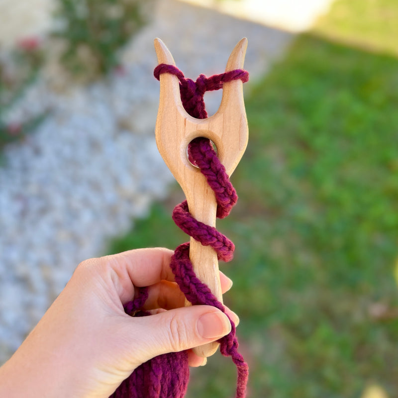 Lucet Knitting Fork