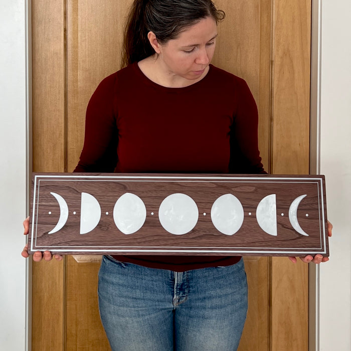 Moon Phases Wall Hanging