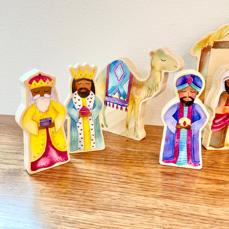 Nativity Wooden Toys Set