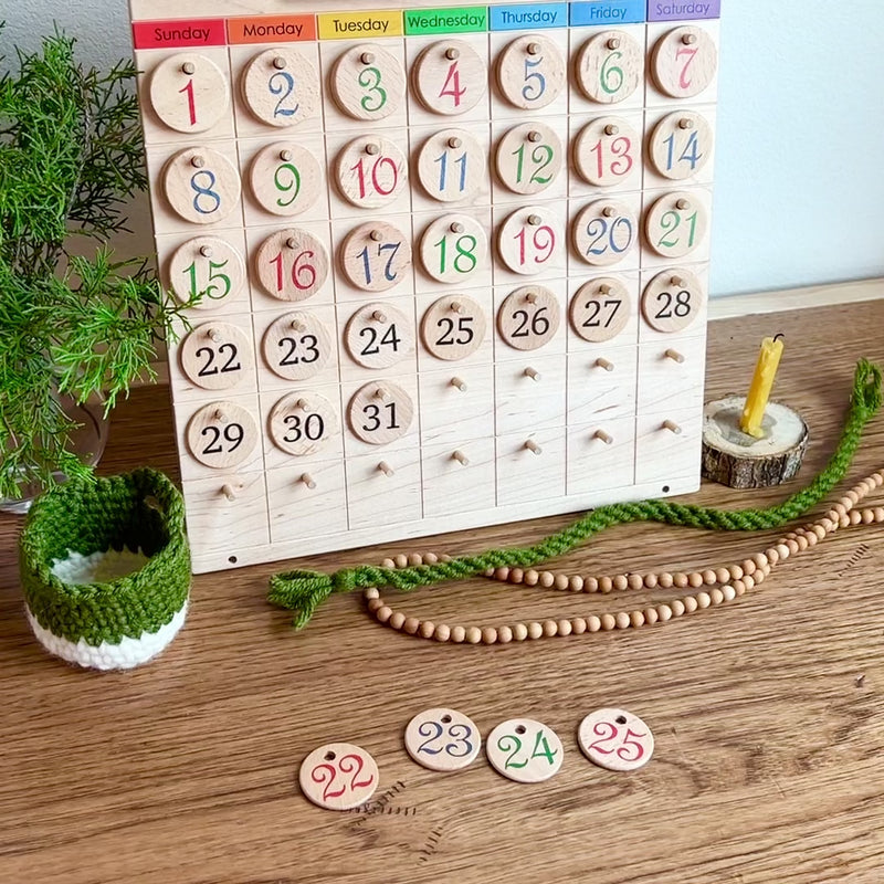 Advent Calendar Coins - Christmas Countdown